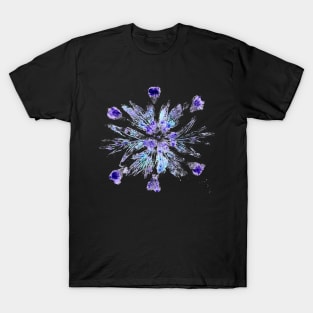 'Snowflake' nature print T-Shirt